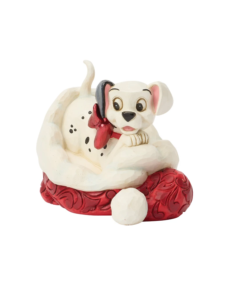 Jim Shore Disney Traditions 101 Dalmatian Santa Hat
