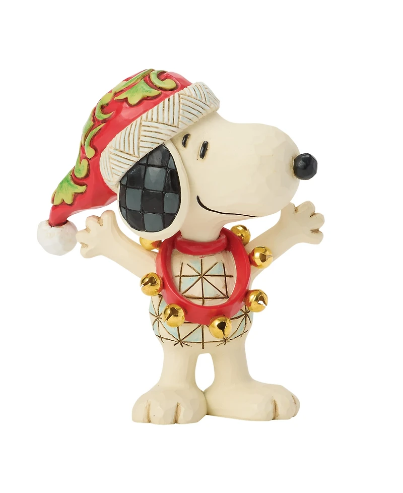 Jim Shore Peanuts Fig Snoopy with Bells