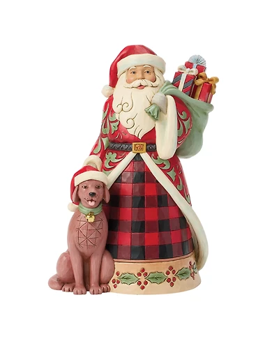 Jim Shore Heartwood Creek Fig Highland Glen Santa