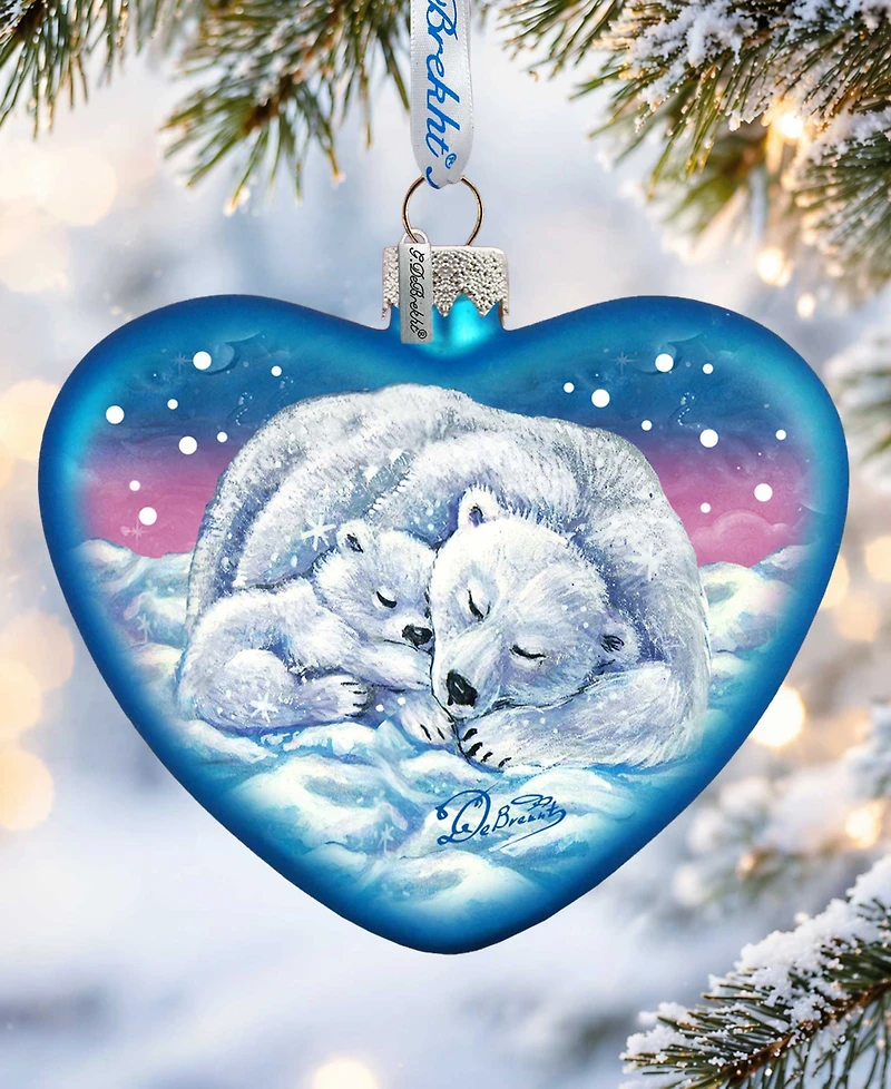 G.DeBrekht Motherly Love Bears Holiday Ornament