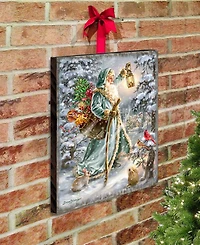 Designocracy Saint Nicholas Holiday Wall Art