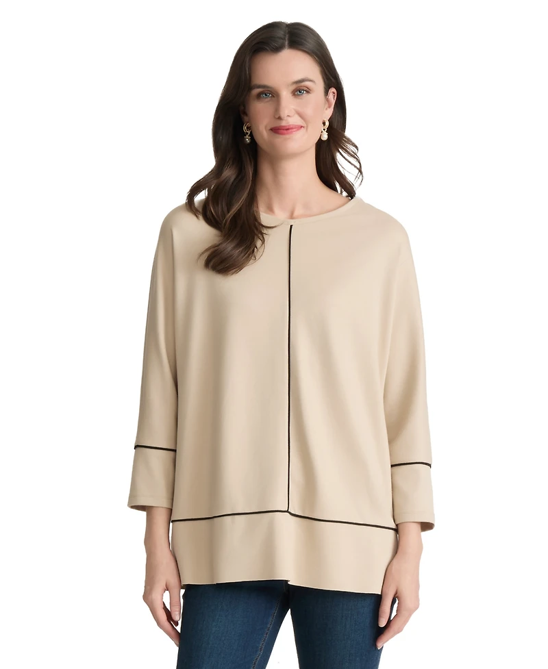 Jones New York Women's Crewneck Tunic
