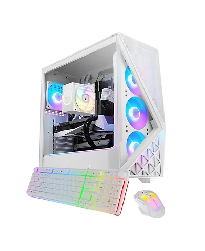 iBUYPOWER Slate SWI7N56T02 Gaming Desktop Computer, Intel Core Ultra 7 265F 2.4GHz, 32GB Ram, 2TB Ssd, Nvidia GeForce Rtx 5060Ti 8GB, Windows 11 Home