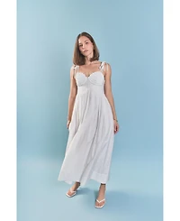English Factory Women's Pearl Seashell Maxi Dress