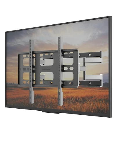 Unho Full Motion Tv Wall Mount for 55-100 Inch Tvs Heavy Duty Articulating TV Bracket Max Vesa 800x600mm 264lbs Capacity