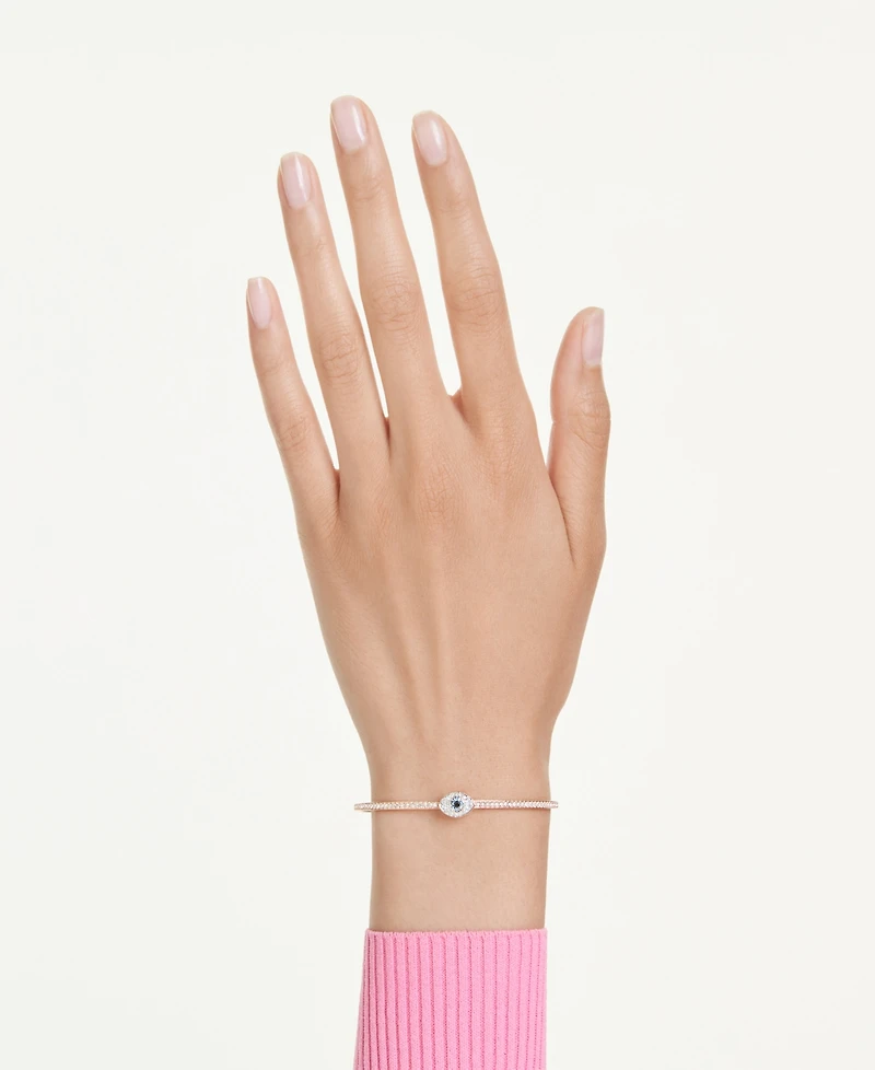 Swarovski Rose Gold-Tone Plated Symbolica Bangle Bracelet