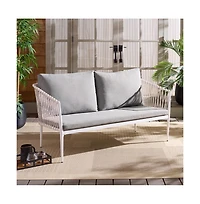 Augusta Home Dante Rope Patio Loveseat