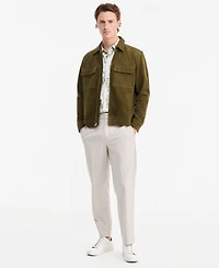 Alfani Men's Two Pocket Suede Jacket, Macy's Exclusive