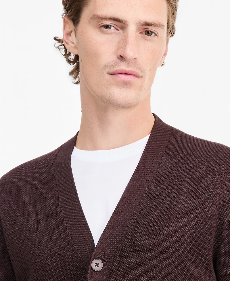 Alfani Men's Button-Up Cardigan Sweater, Macy's Exclusive
