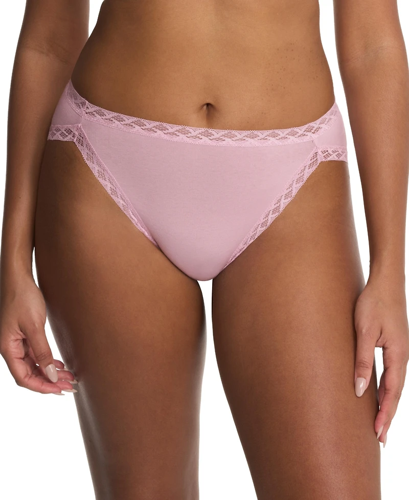 Natori Women's Bliss Supima Cotton French Cut Briefs 3-Pack