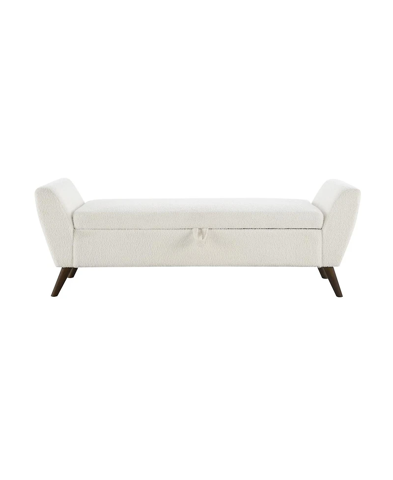 Streamdale Furniture 60" Storage Bench Width Wood Legs