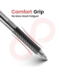 Gnuadz Ballpoint Pens Bulk Soft Grip Retractable Ink
