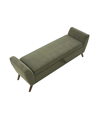 Streamdale Furniture 60" Storage Bench Width Wood Legs