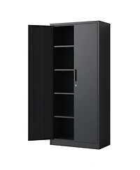 Viyet 72"H Professional Steel Storage Cabinet