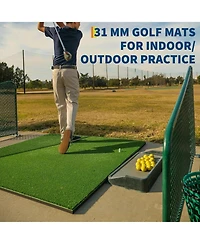 Xo 5x4FT/5x5FT Golf Hitting Mat