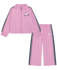 Nike Toddler Girls' 2T-4T Retro Remix Jacket and Pants, 2-Piece Set