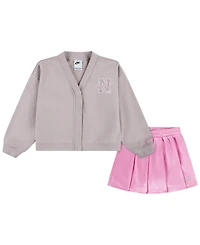 Nike Girls' 4-6X Juxta Top and Skort, 2-Piece Set