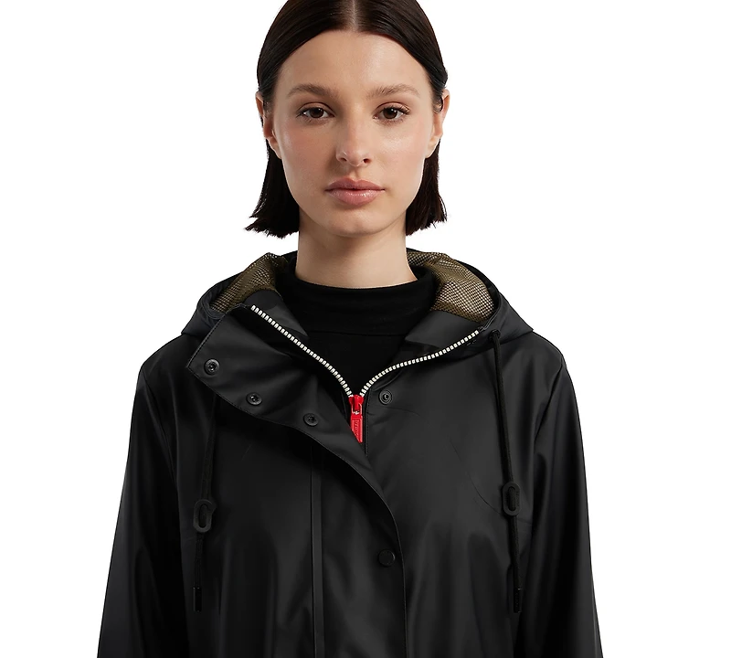 Hunter Women's Rubberized Anorak Coat