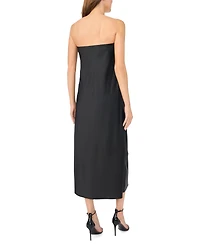 Msk Women's Strapless Midi Dress