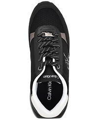 Calvin Klein Women's Melidee Logo Joggers Lace-Up Sneakers