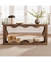 Slickblue63 Inch Farmhouse Console Table for Entryway and Behind Sofa