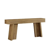 Slim Console Table for Behind Couch and Farmhouse Entryway Decor
