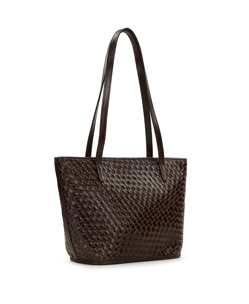 Patricia Nash Emmie Medium Leather Tote Handbag