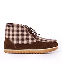 Minnetonka Women's Torrey Lace-up Slipper Booties
