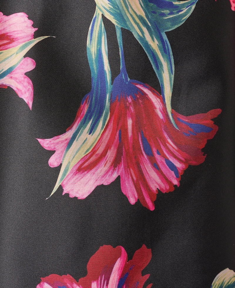 Adrianna Papell Plus Printed Sleeveless Mikado Dress