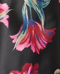 Adrianna Papell Plus Printed Sleeveless Mikado Dress