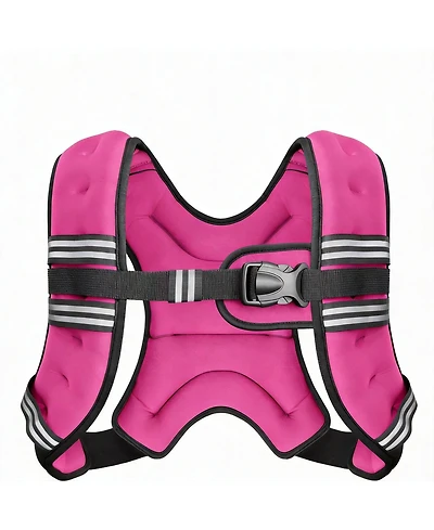 Aofar Weighted Vest Reflective Adjustable Running Strength