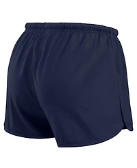 Wear by Erin Andrews Women's 2-Piece Navy Houston Astros Heavy Rugby Jersey Cropped Long Sleeve T-Shirt & Shorts Lounge Set