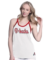 G-iii 4Her by Carl Banks Women's G-iii White Arizona Diamondbacks Curveball Tank Top