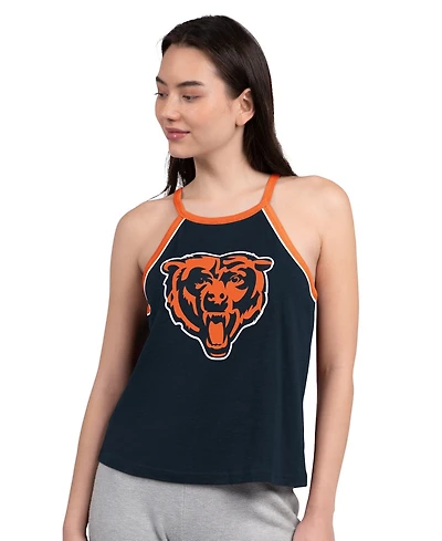 G-iii 4Her by Carl Banks Women's Navy Chicago Bears Redemption Win Slub Tank Top