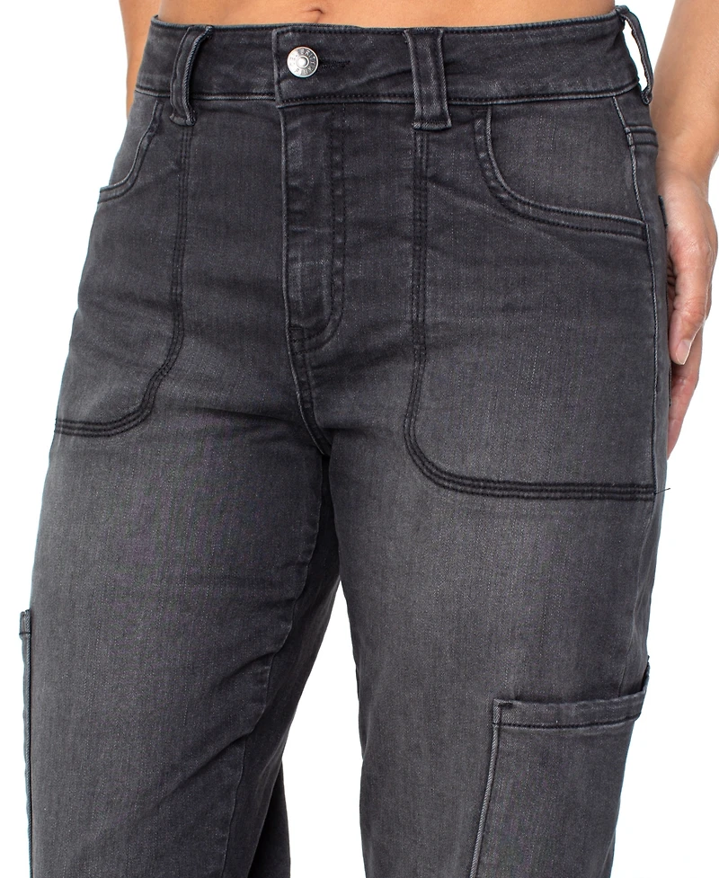 Celebrity Pink Women's High-Rise Cargo Jogger Pants