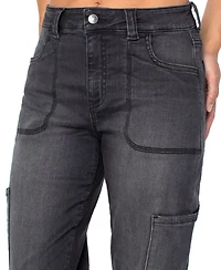 Celebrity Pink Women's High-Rise Cargo Jogger Pants