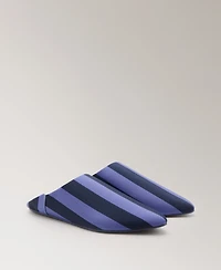 Mango Women's Stitching Detail Striped Clogs
