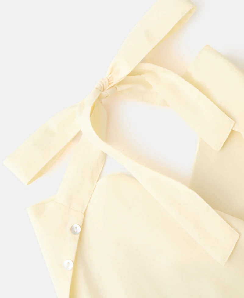 Mango Women's Buttons Halter-Neck Top