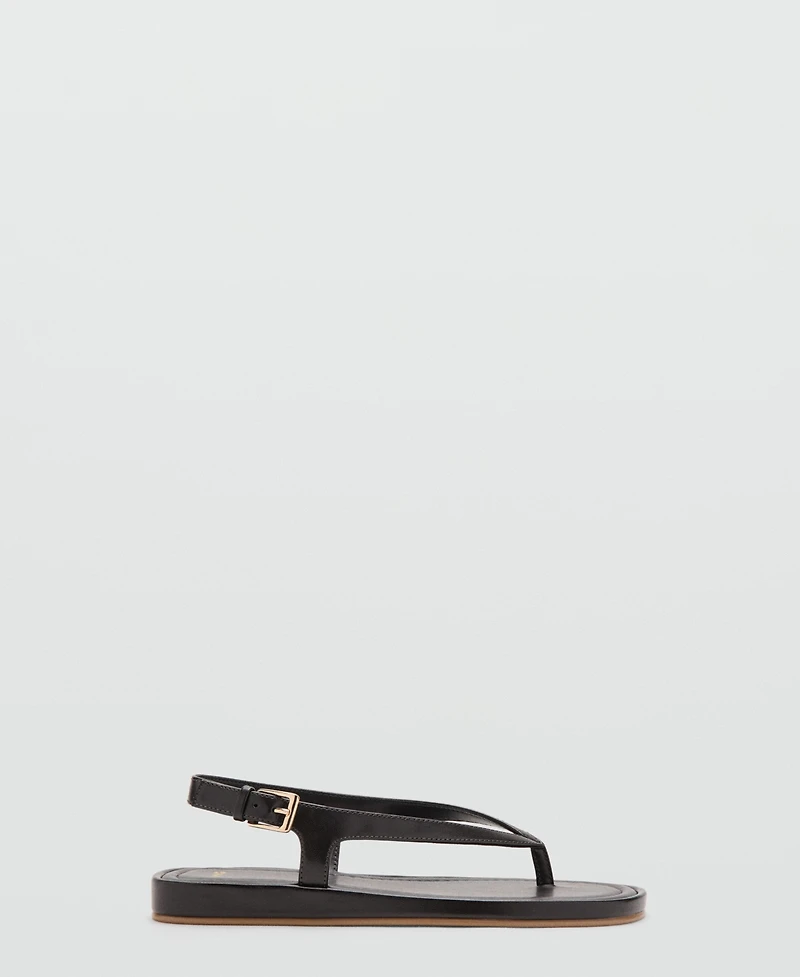 Mango Women's Buckle Strap Sandals