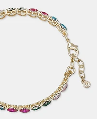 On 34th Crystal Heart Flex Bracelet, Macy's Exclusive