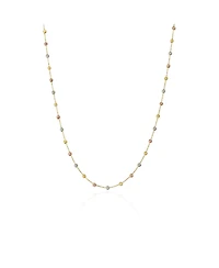 Spero London Dorissa Multicolour Sterling Silver Beaded Single Necklace