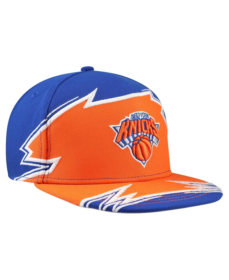 New Era Big Boys and Girls Blue York Knicks Break 59FIFTY Fitted Hat