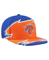 New Era Big Boys and Girls Blue York Knicks Break 59FIFTY Fitted Hat