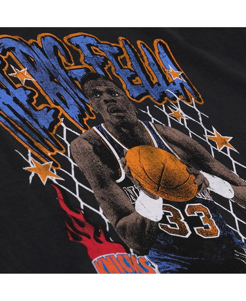 Mitchell Ness Men's Patrick Ewing Black New York Knicks Best in Class Tank Top