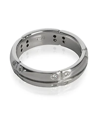 Pre-Owned Tiffany & Co White Gold Diamond Streamerica Band