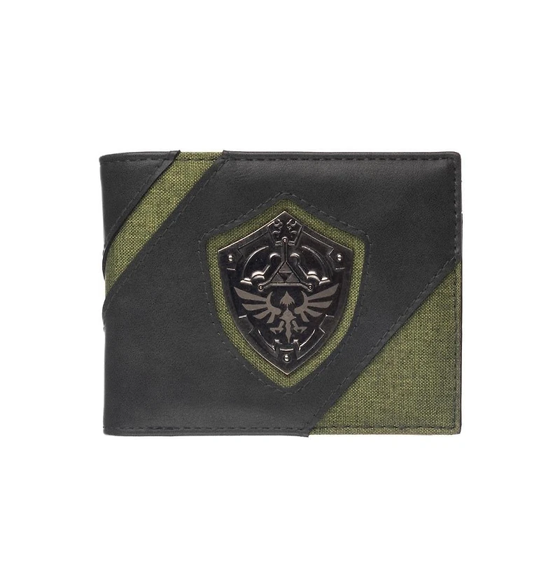 The Legend of Zelda Men's Legend of Zelda Shield Bifold Wallet