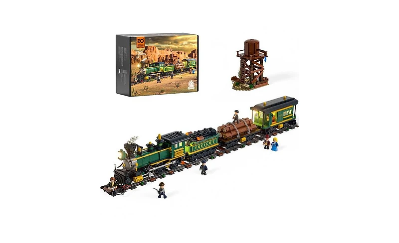 Lumibricks Western Freight Train