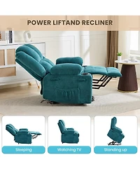 gaomon Oversized Electric Power Lift Recliner Sofa Chair for Elderly with Massage and Heat