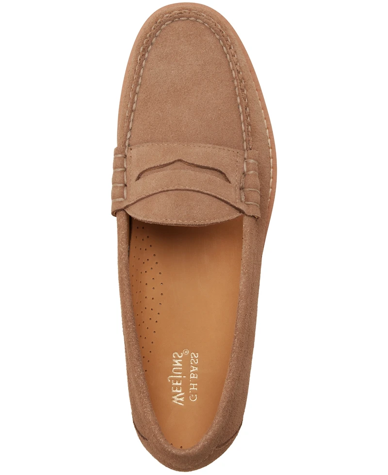 Gh Bass Men's Larson Classic Suede Slip-On Penny Loafers