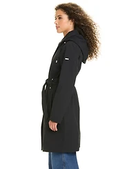 Jones New York Women's Belted Softshell Coat